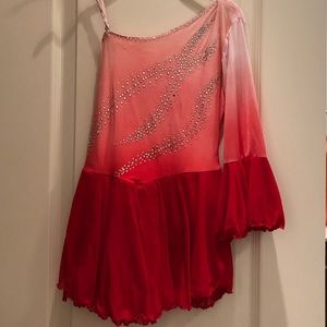 Figure skating competition dress
